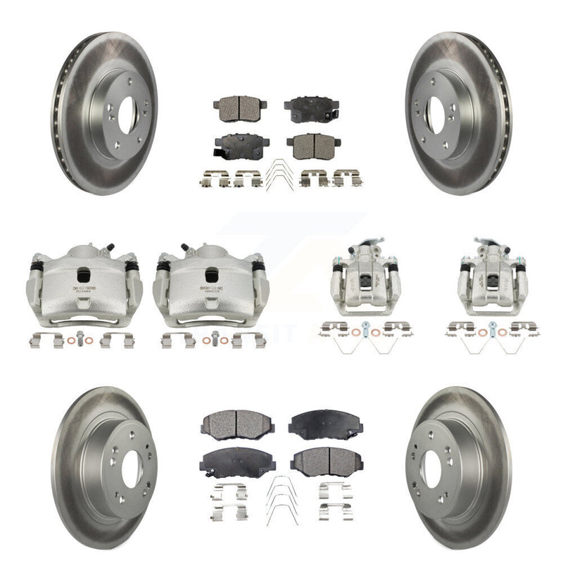 Transit Auto KCG-101094P Disc Brake Kit for 2008-2012 Honda Accord - Front and Rear product image