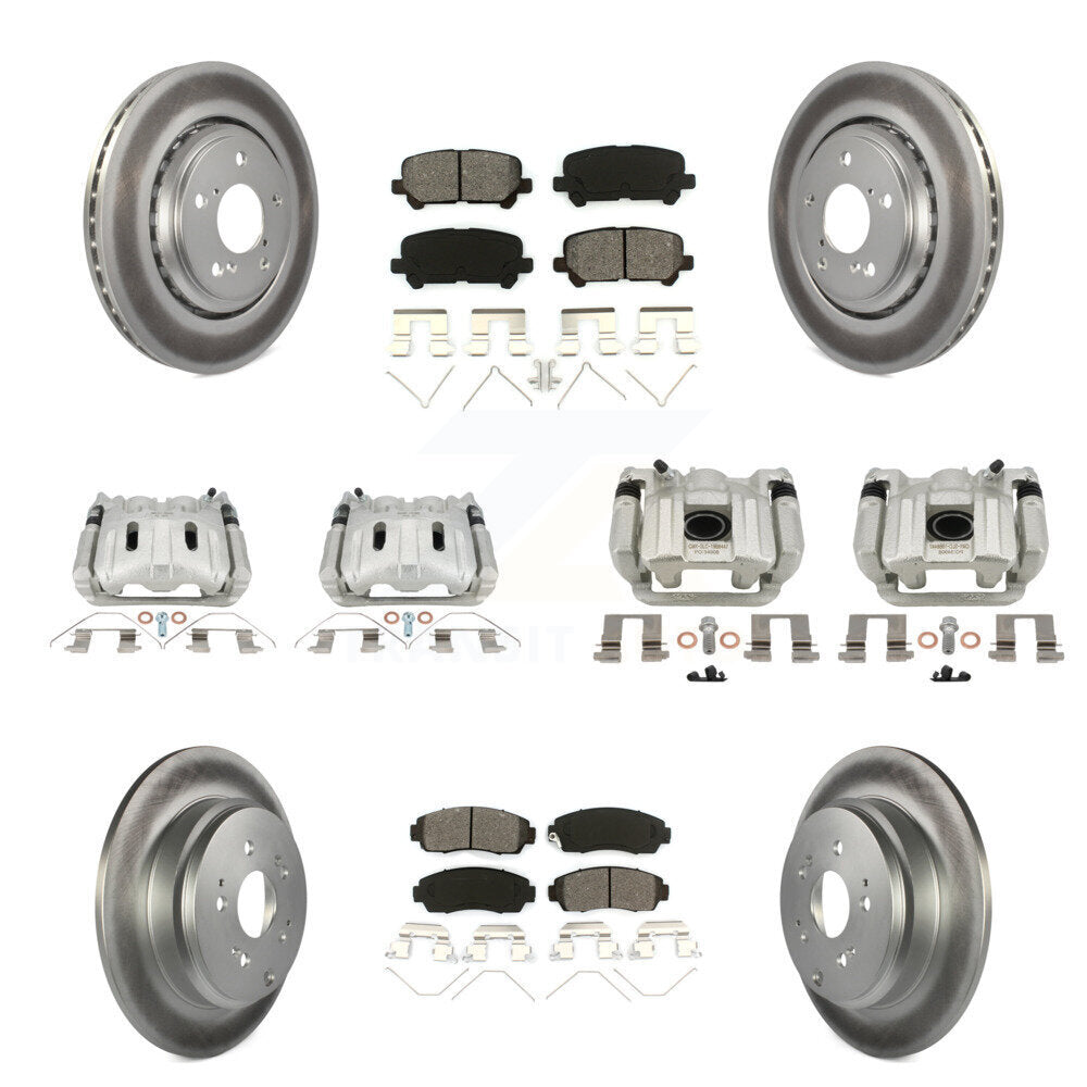 Transit Auto KCG-101094S Disc Brake Kit for 2015-2017 Honda Odyssey - Front and Rear product image