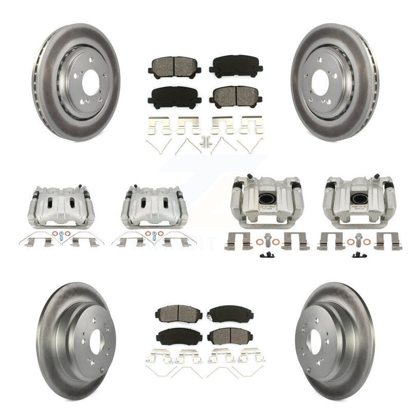 Transit Auto KCG-101094S Disc Brake Kit for 2015-2017 Honda Odyssey - Front and Rear product image