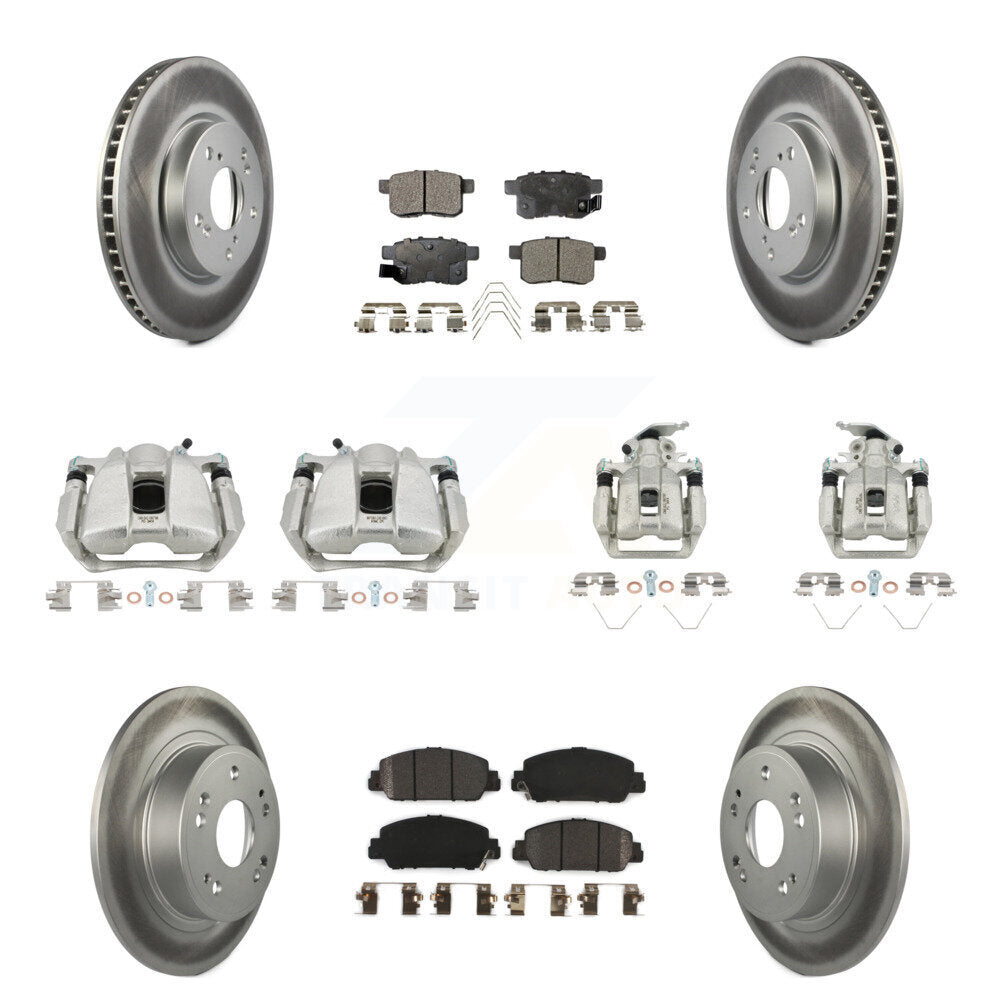 Transit Auto KCG-101095P Disc Brake Kit for 2013-2016 Honda Accord - Front and Rear product image