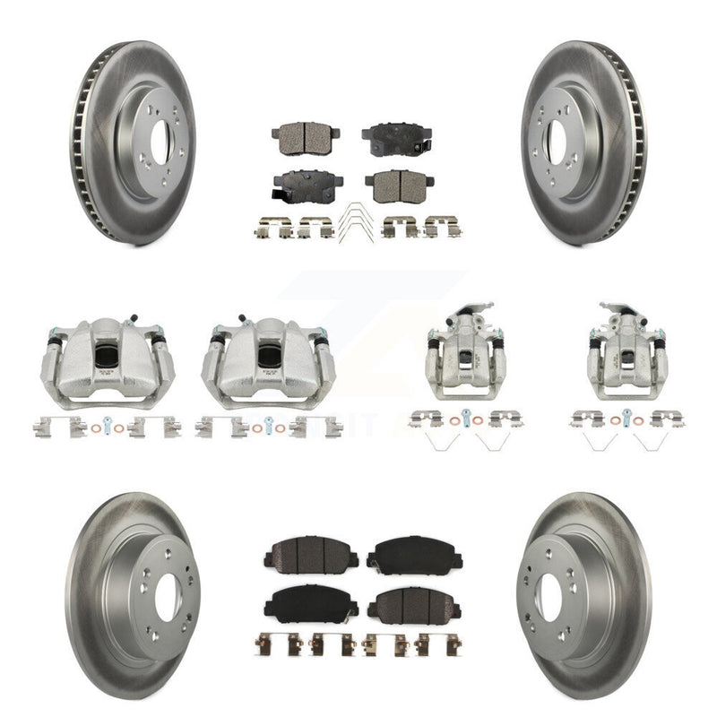 Transit Auto KCG-101095P Disc Brake Kit for 2013-2016 Honda Accord - Front and Rear product image