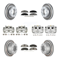 Transit Auto KCG-101095S Disc Brake Kit for 2009-2018 Ram 2500, Ram 3500, Dodge Ram 2500 & more - Front and Rear product image