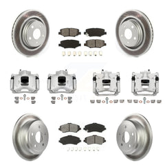 Transit Auto KCG-101096S Disc Brake Kit for 2013-2016 Jeep Wrangler - Front and Rear product image