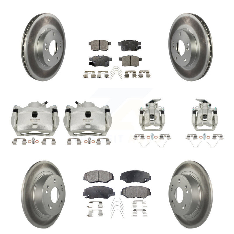 Transit Auto KCG-101097P Disc Brake Kit for 2013-2017 Honda Accord - Front and Rear product image