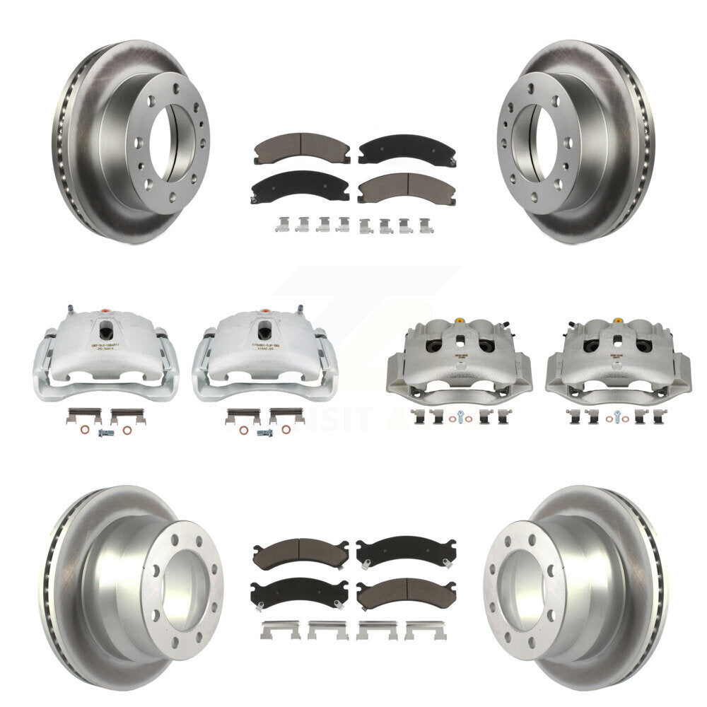 Transit Auto KCG-101098C Disc Brake Kit for 2009-2020 Chevrolet Express 4500, GMC Savana 4500 - Front and Rear product image