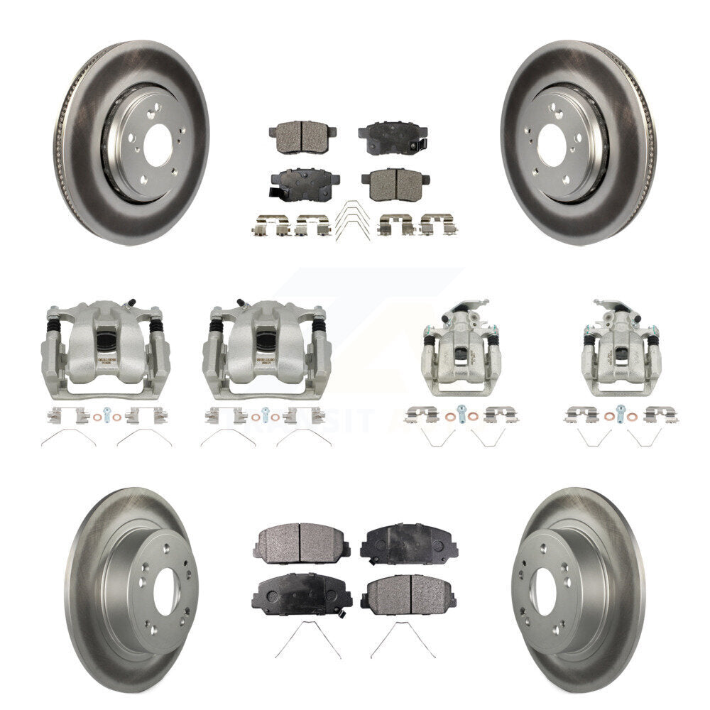Transit Auto KCG-101098P Disc Brake Kit for 2016-2017 Honda Accord - Front and Rear product image
