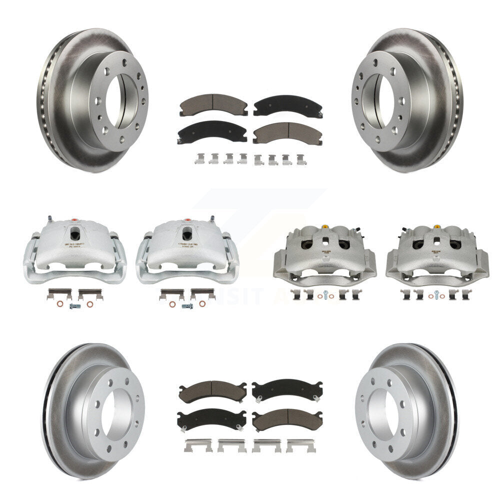 Transit Auto KCG-101099C Disc Brake Kit for 2010-2011 Chevrolet Express 4500 - Front and Rear product image