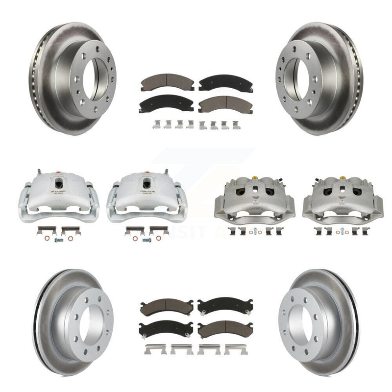 Transit Auto KCG-101099C Disc Brake Kit for 2010-2011 Chevrolet Express 4500 - Front and Rear product image