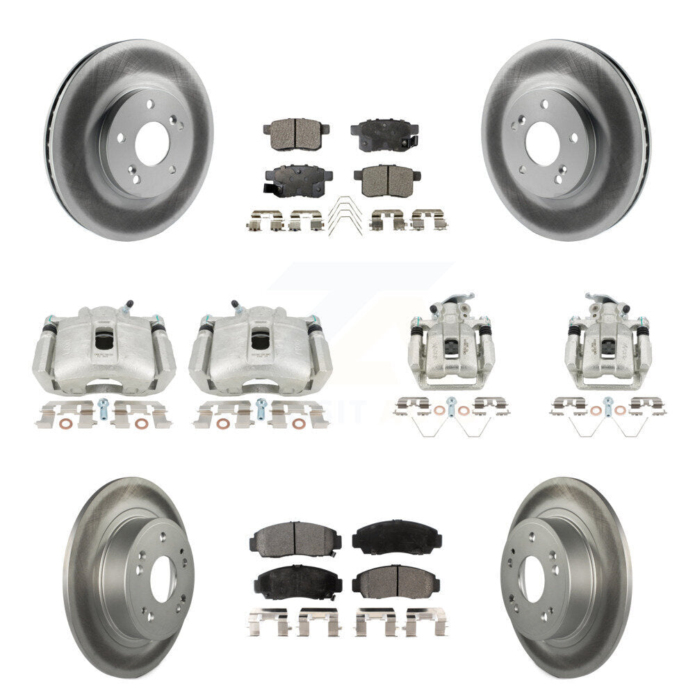 Transit Auto KCG-101099P Disc Brake Kit for 2008-2010 Acura TSX, Honda Accord - Front and Rear product image