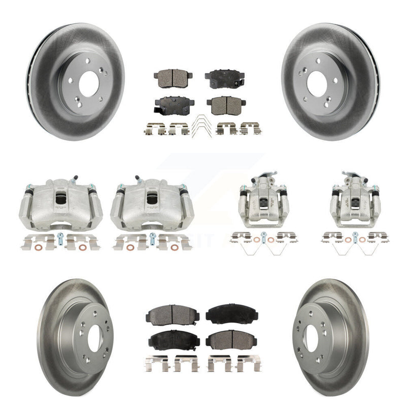 Transit Auto KCG-101099P Disc Brake Kit for 2008-2010 Acura TSX, Honda Accord - Front and Rear product image