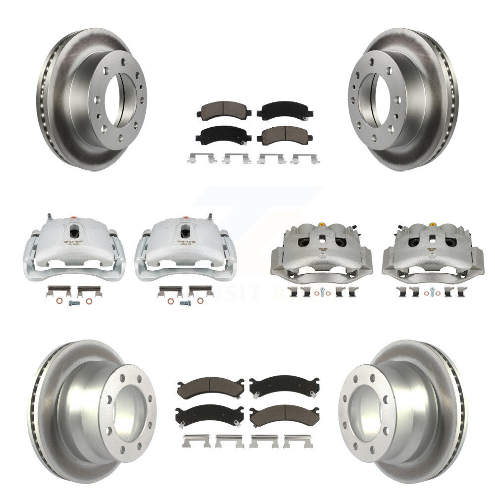 Transit Auto KCG-101100C Disc Brake Kit for 2016 Chevrolet Express 4500 - Front and Rear product image
