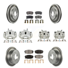 Transit Auto KCG-101100P Disc Brake Kit for 2010-2013 Kia Forte5, Kia Forte, Kia Forte Koup - Front and Rear product image