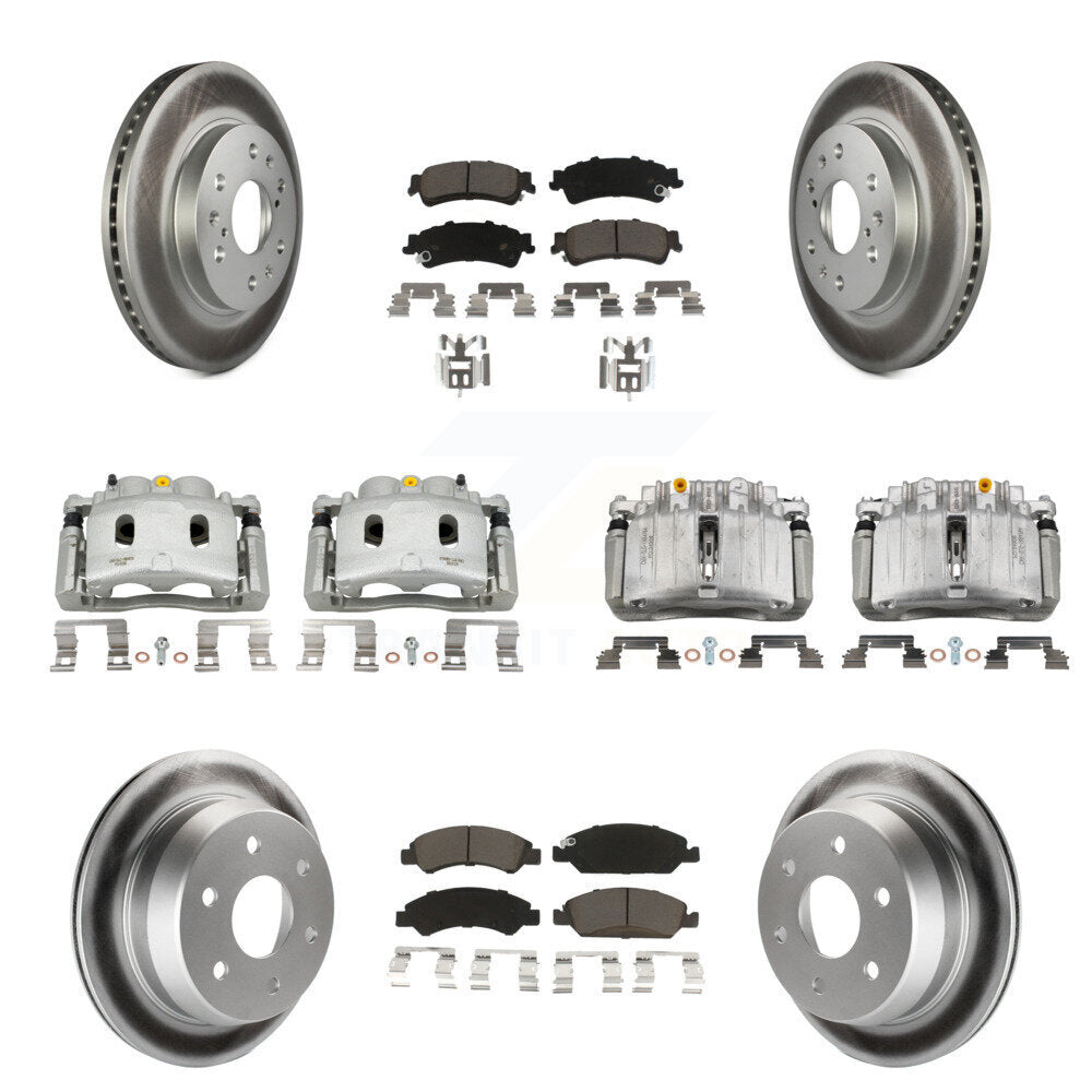 Transit Auto KCG-101101C Disc Brake Kit for 2007 Chevrolet Silverado 1500 Classic - Front and Rear product image