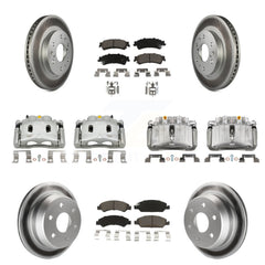 Transit Auto KCG-101101C Disc Brake Kit for 2007 Chevrolet Silverado 1500 Classic - Front and Rear product image