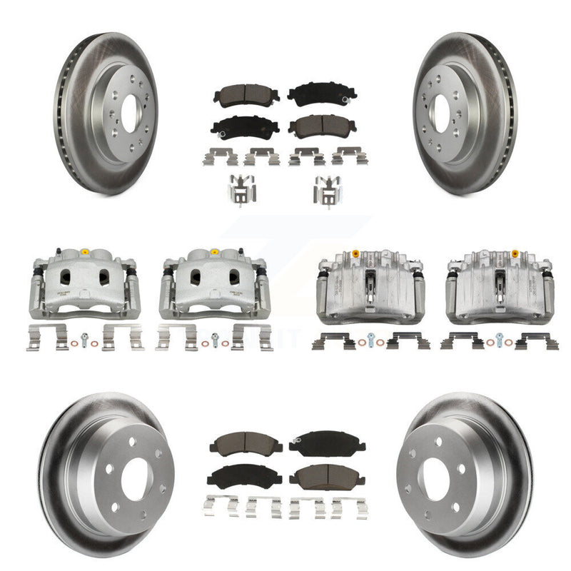 Transit Auto KCG-101101C Disc Brake Kit for 2007 Chevrolet Silverado 1500 Classic - Front and Rear product image