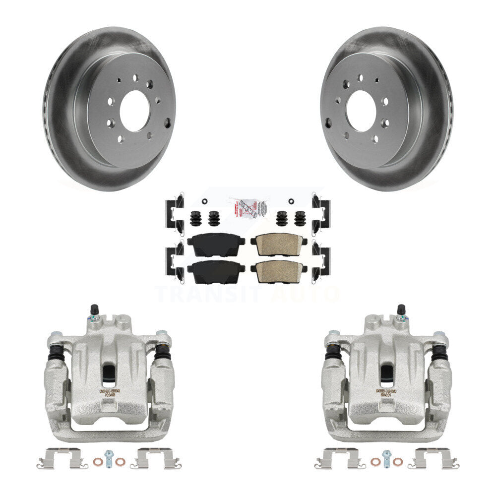 Transit Auto KCG-101101N Disc Brake Kit for 2007-2012 Ford Edge, Lincoln MKX, Mazda CX-7 - Rear product image