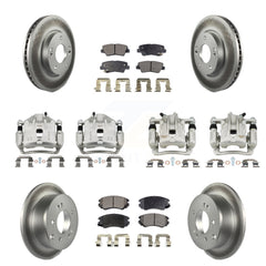Transit Auto KCG-101101P Disc Brake Kit for 2012-2013 Kia Soul - Front and Rear product image