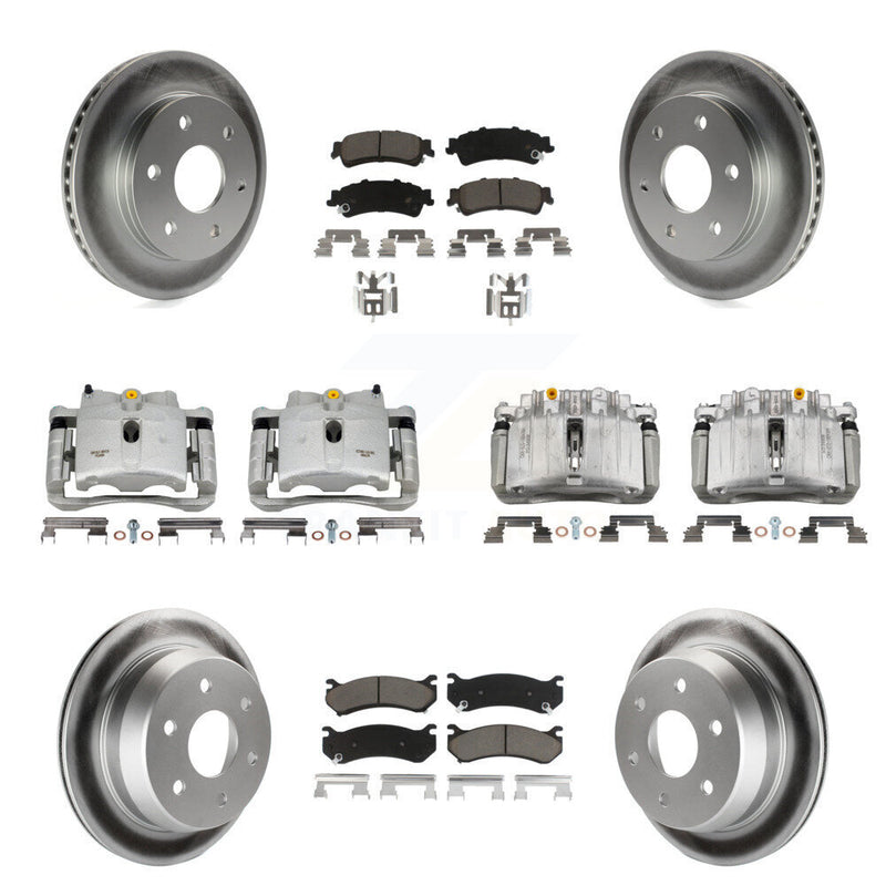 Transit Auto KCG-101102C Disc Brake Kit for 2007 Chevrolet Silverado 1500 Classic, GMC Sierra 1500 Classic - Front and Rear product image