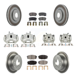 Transit Auto KCG-101102P Disc Brake Kit for 2012-2013 Kia Forte5 - Front and Rear product image