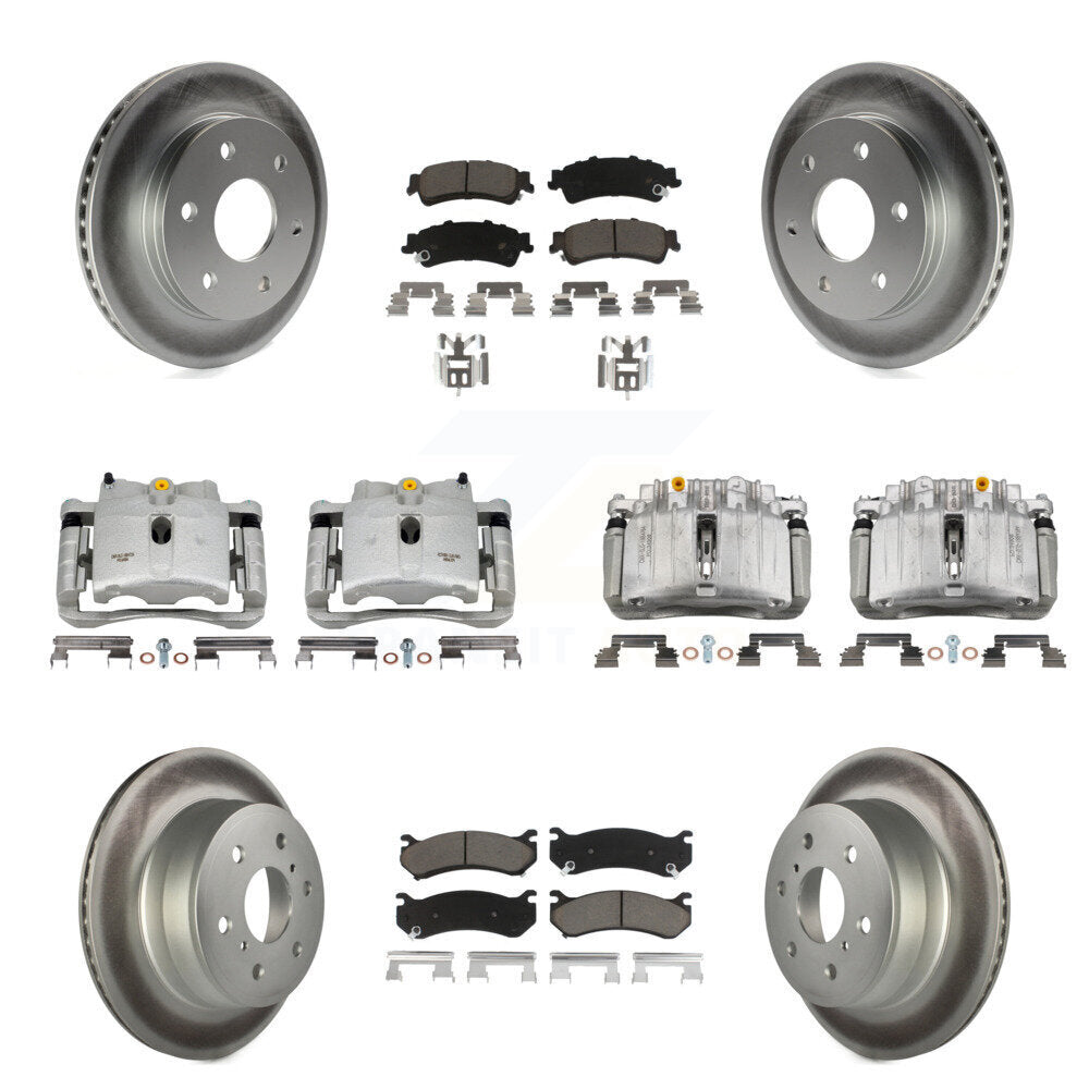 Transit Auto KCG-101103C Disc Brake Kit for 2007 GMC Sierra 1500 Classic - Front and Rear product image