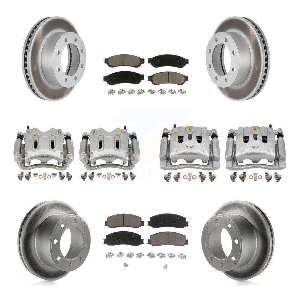 Transit Auto KCG-101105C Disc Brake Kit for 2010-2012 Ford F-250 Super Duty, Ford F-350 Super Duty - Front and Rear product image