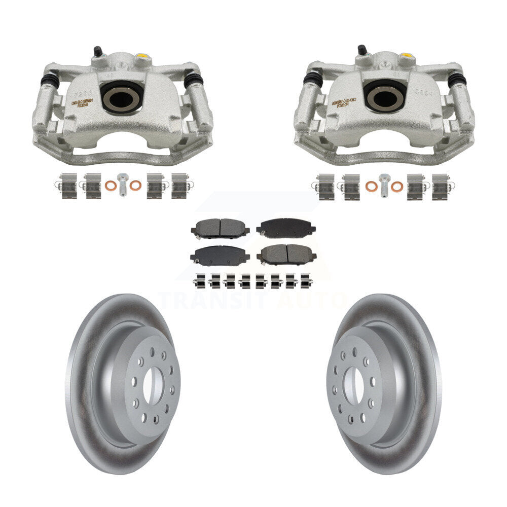 Transit Auto KCG-101105S Disc Brake Kit for 2018-2020 Jeep Wrangler - Rear product image