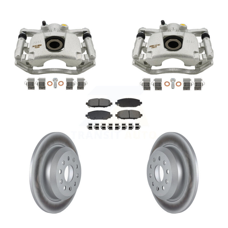 Transit Auto KCG-101105S Disc Brake Kit for 2018-2020 Jeep Wrangler - Rear product image