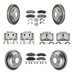 Transit Auto KCG-101105T Disc Brake Kit for 2007 Chevrolet Silverado 1500 Classic - Front and Rear product image