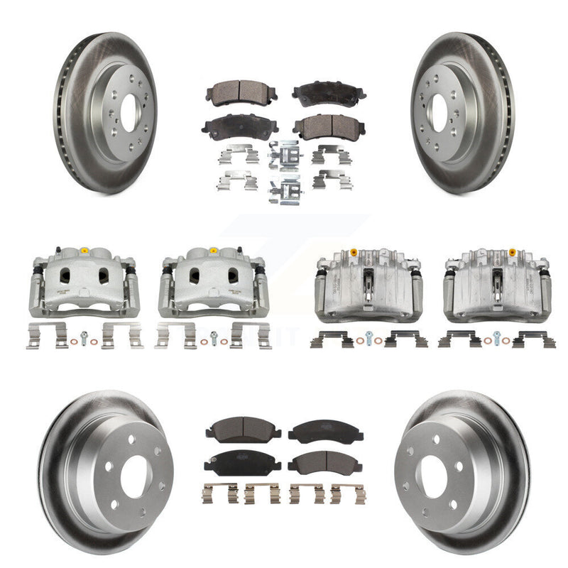 Transit Auto KCG-101105T Disc Brake Kit for 2007 Chevrolet Silverado 1500 Classic - Front and Rear product image