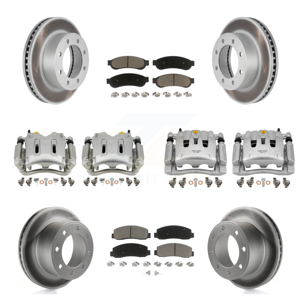 Transit Auto KCG-101106C Disc Brake Kit for 2008-2009 Ford F-250 Super Duty - Front and Rear product image