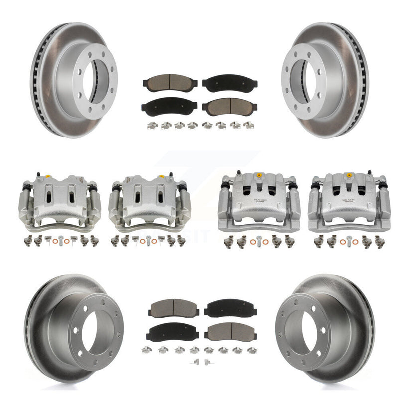 Transit Auto KCG-101106C Disc Brake Kit for 2008-2009 Ford F-250 Super Duty - Front and Rear product image
