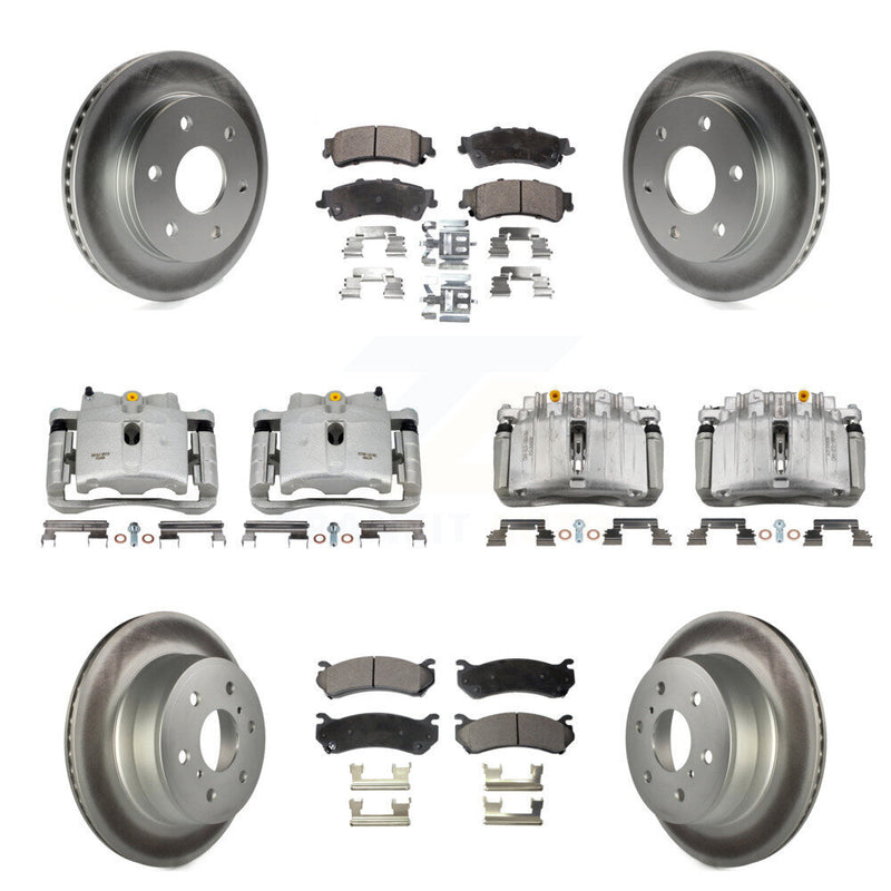 Transit Auto KCG-101106T Disc Brake Kit for 2007 GMC Sierra 1500 Classic - Front and Rear product image