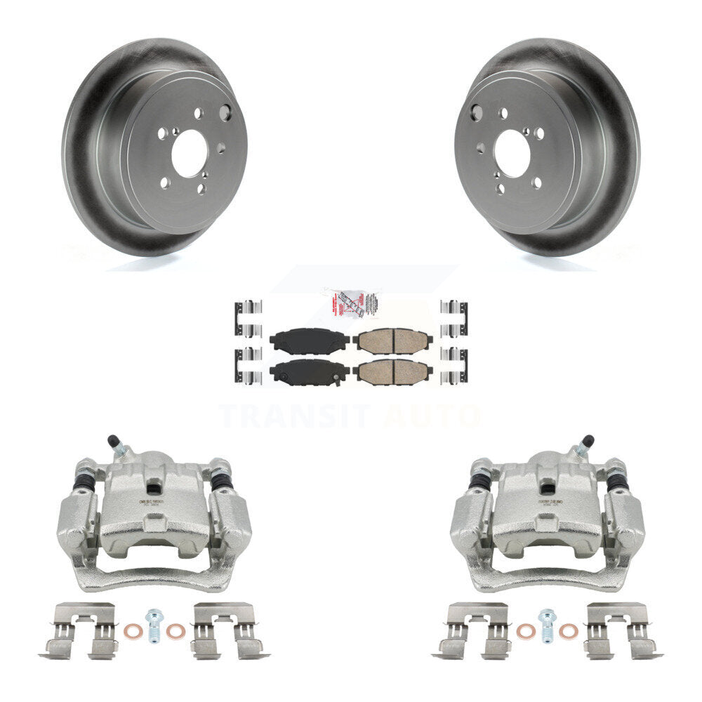 Transit Auto KCG-101107N Disc Brake Kit for 2008-2014 Subaru Impreza, Subaru WRX, Subaru Forester - Rear product image