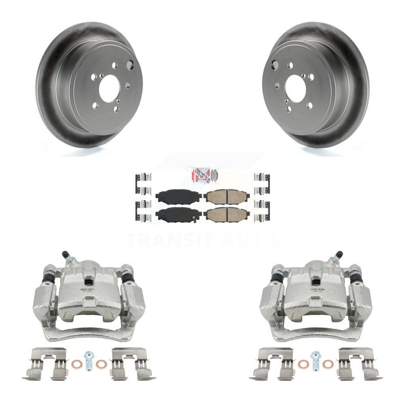 Transit Auto KCG-101107N Disc Brake Kit for 2008-2014 Subaru Impreza, Subaru WRX, Subaru Forester - Rear product image