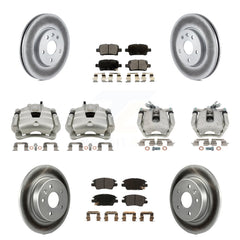 Transit Auto KCG-101107P Disc Brake Kit for 2017-2019 Chevrolet Cruze - Front and Rear product image