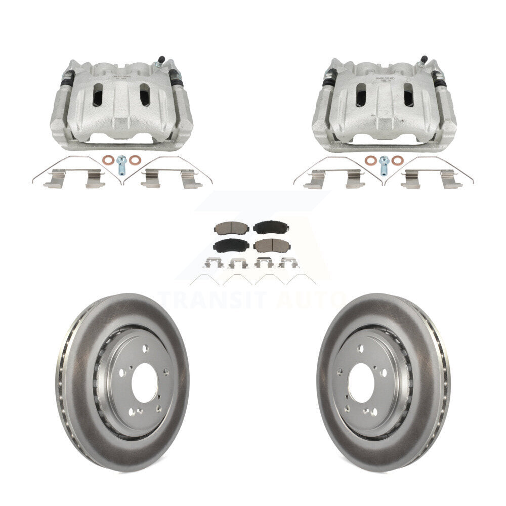 Transit Auto KCG-101109C Disc Brake Kit for 2015-2017 Honda Odyssey - Front product image
