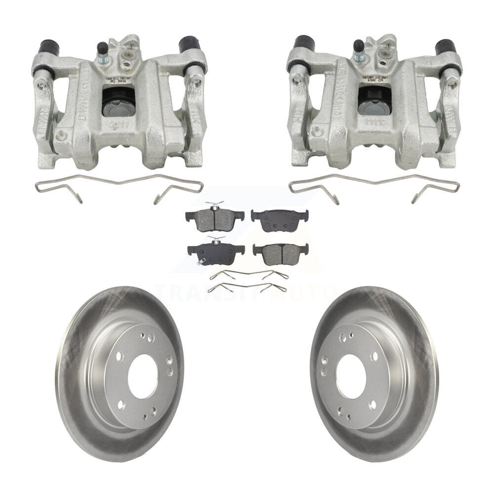 Transit Auto KCG-101109S Disc Brake Kit for 2019-2022 Honda Civic, Honda Insight - Rear product image