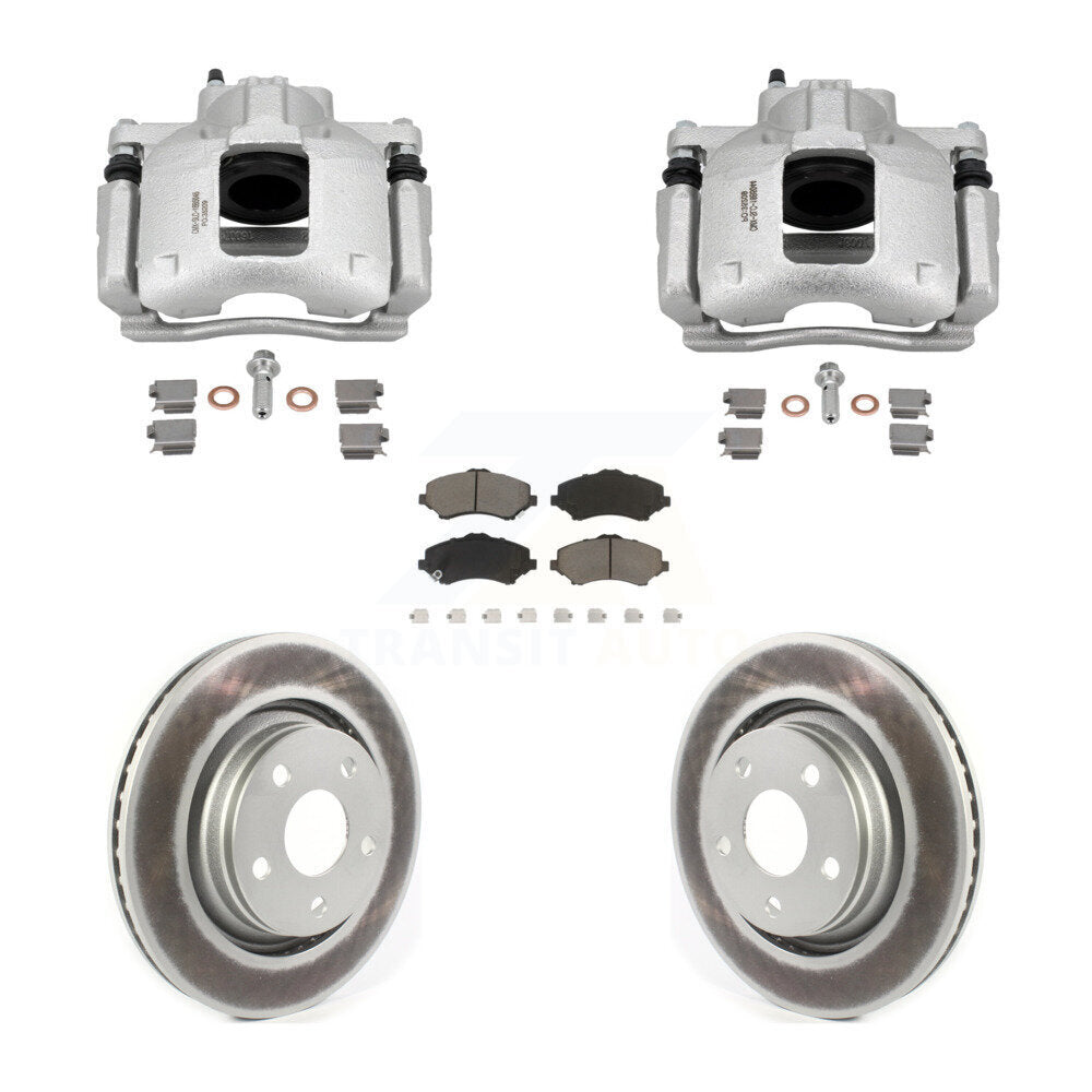Transit Auto KCG-101110C Disc Brake Kit for 2013-2016 Jeep Wrangler - Front product image