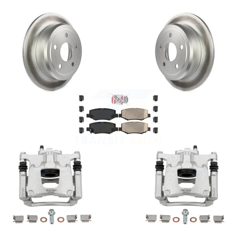 Transit Auto KCG-101110N Disc Brake Kit for 2007-2018 Jeep Wrangler JK, Jeep Wrangler - Rear product image