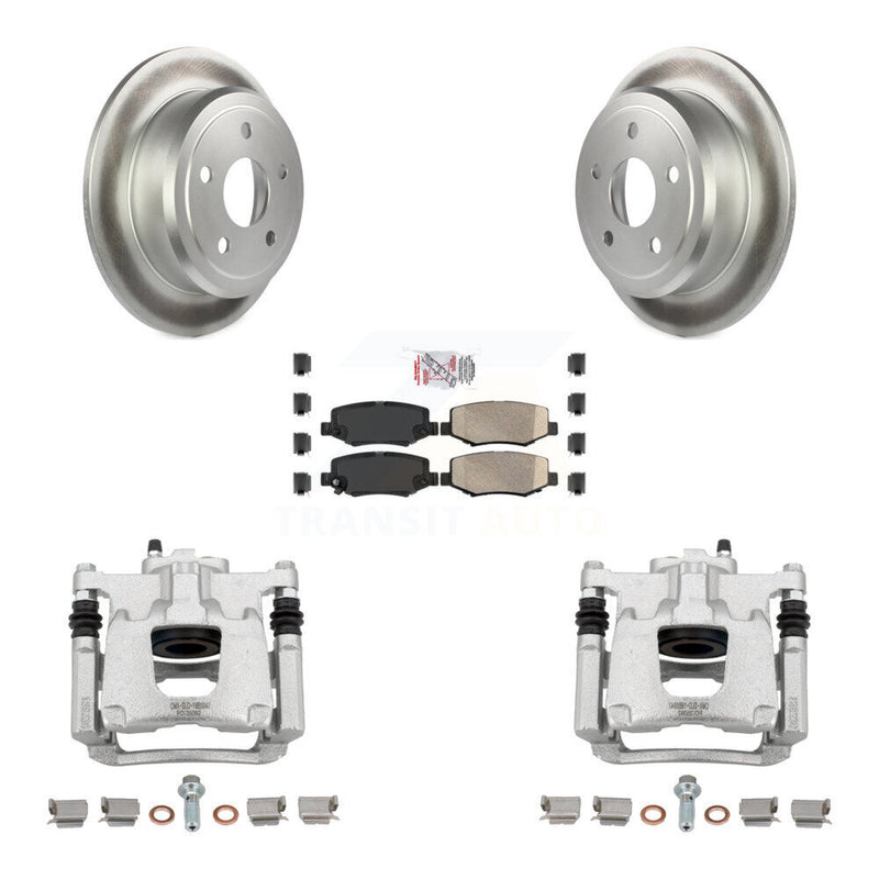Transit Auto KCG-101110N Disc Brake Kit for 2007-2018 Jeep Wrangler JK, Jeep Wrangler - Rear product image