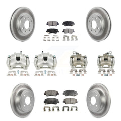 Transit Auto KCG-101110P Disc Brake Kit for 2012-2016 Kia Rio - Front and Rear product image