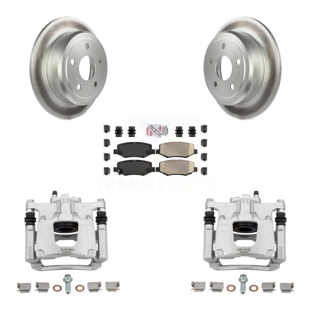 Transit Auto KCG-101111N Disc Brake Kit for 2007-2018 Jeep Wrangler JK, Jeep Wrangler - Rear product image