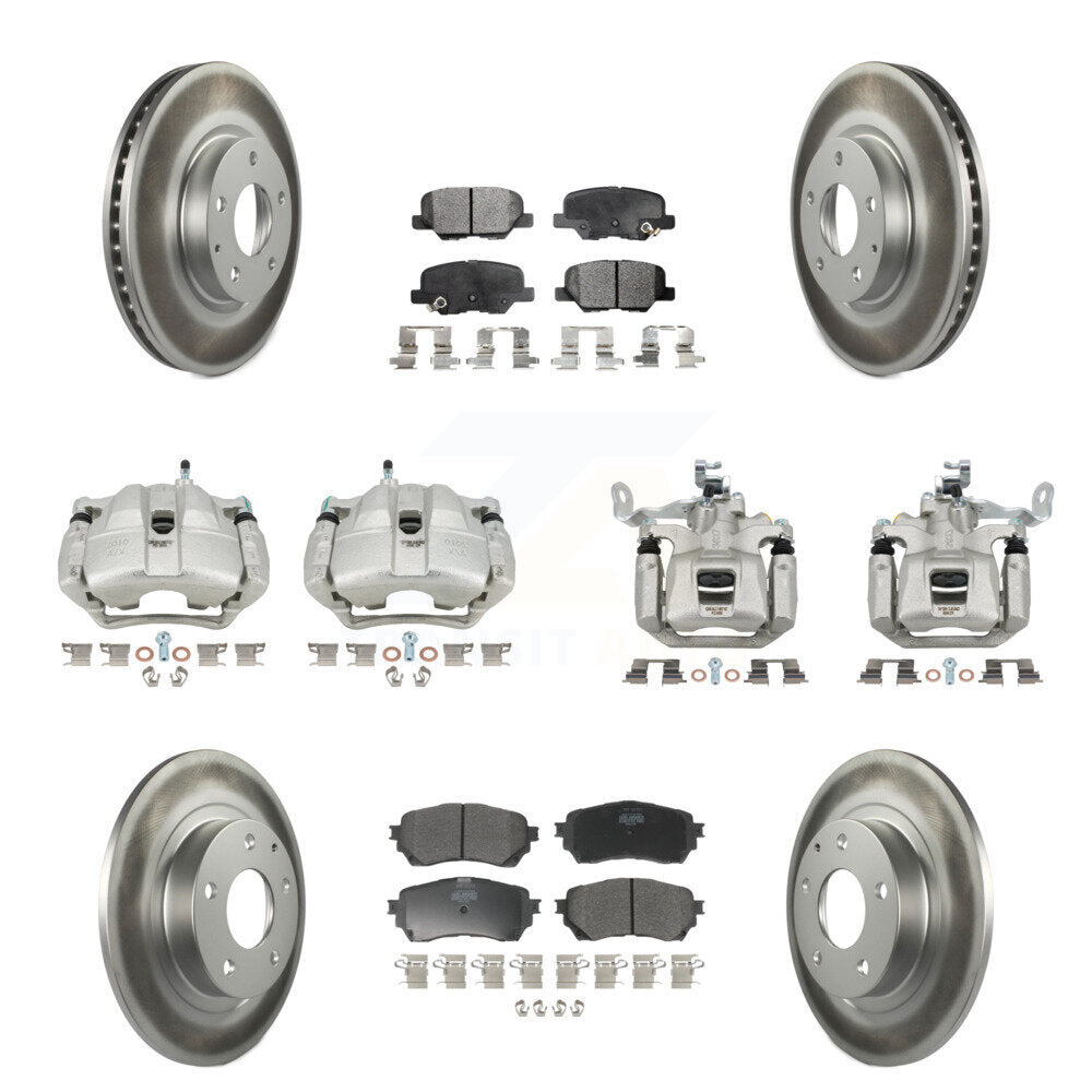 Transit Auto KCG-101111P Disc Brake Kit for 2014-2015 Mazda 6 - Front and Rear product image