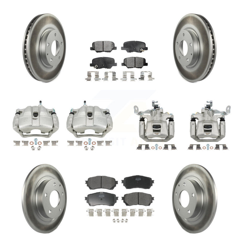 Transit Auto KCG-101111P Disc Brake Kit for 2014-2015 Mazda 6 - Front and Rear product image