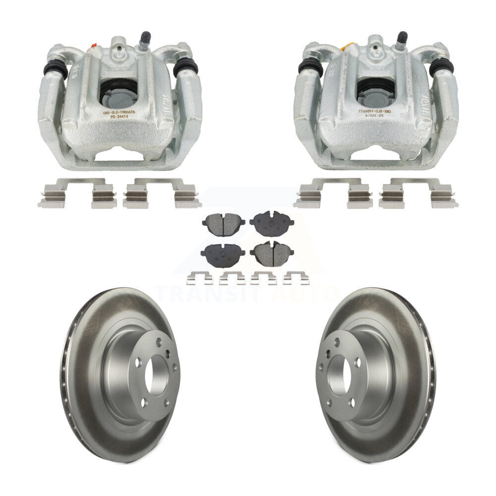 Transit Auto KCG-101111S Disc Brake Kit for 2011-2018 BMW X4, BMW X3 - Rear product image