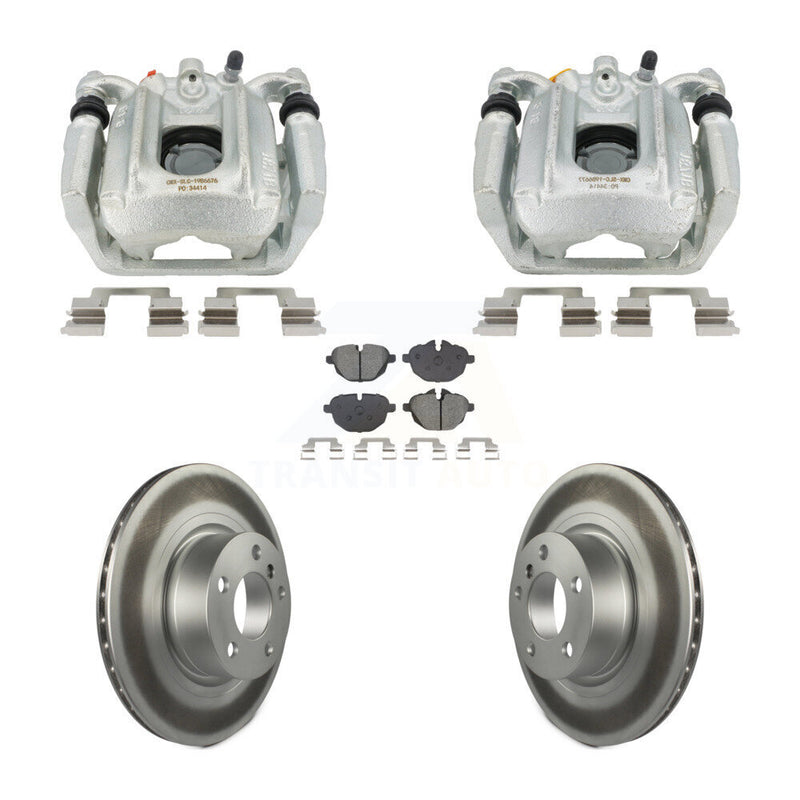 Transit Auto KCG-101111S Disc Brake Kit for 2011-2018 BMW X4, BMW X3 - Rear product image