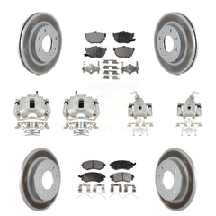 Transit Auto KCG-101111T Disc Brake Kit for 2002 Hyundai Elantra - Front and Rear product image