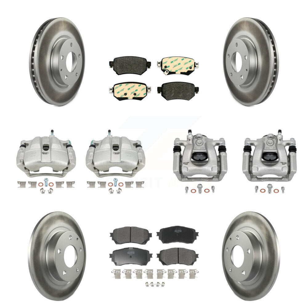 Transit Auto KCG-101112P Disc Brake Kit for 2016-2018 Mazda 6 - Front and Rear product image
