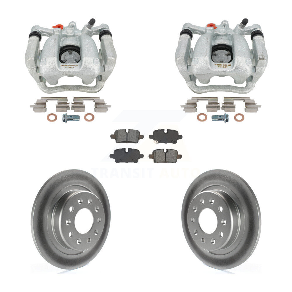 Transit Auto KCG-101112S Disc Brake Kit for 2020-2022 Chevrolet Equinox, GMC Terrain, Chevrolet Malibu - Rear product image