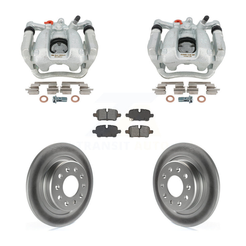 Transit Auto KCG-101112S Disc Brake Kit for 2020-2022 Chevrolet Equinox, GMC Terrain, Chevrolet Malibu - Rear product image